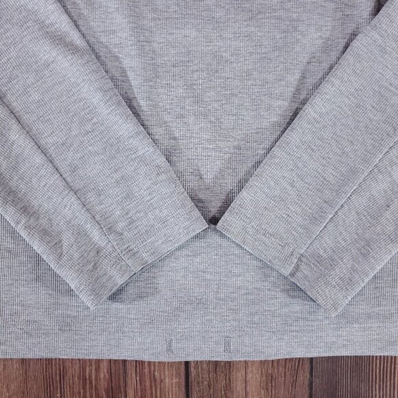 Outerknown Mens Size Small H2OK Tee Long Sleeve Shirt Gray UPF 30+ Performance - Picture 5 of 15